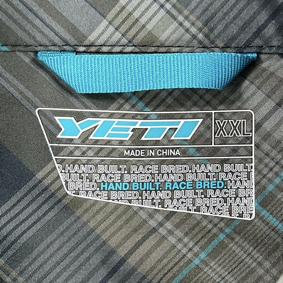 Yeti Shirt Mens XXL Gray Cycles Granite Short Sleeve Jersey Outdoors Hiking - Picture 2 of 14